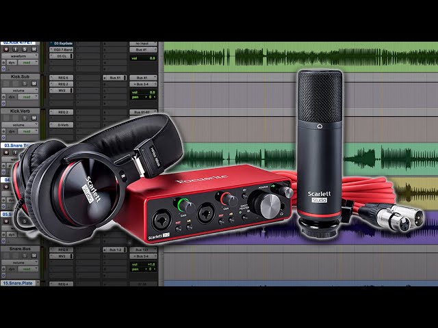 Recording with the Focusrite Scarlett 2i2 Studio Bundle - Warren Huart: Produce Like A Pro