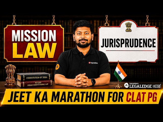 CLAT PG 2027 | Marathon Session | Jurisprudence - One Shot