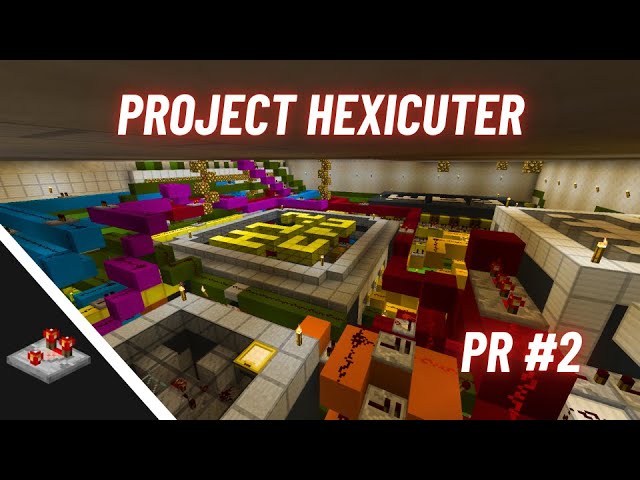 Redstone Hex Computer Is Nearly Completed! - Project Hexicuter - Progress Report #2