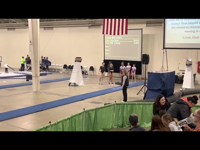 Both Vaults from the SCEGA Cal Meet - Level 9