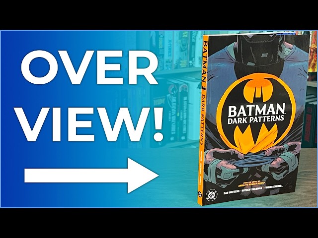 Batman: Dark Patterns Overview | Dan Watters & Hayden Sherman | We Are the Wounded | Pareidolia