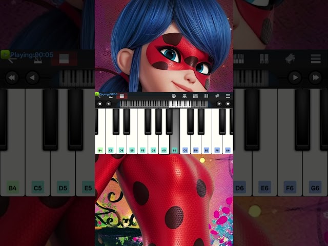 Miraculous Ladybug Theme | Easy Piano Tutorial