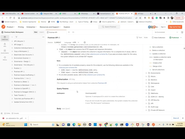 API Testing Postman API practice GET POST June 12 2023