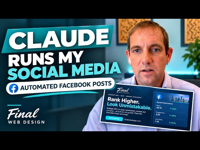 How I Automate Facebook Posts With Claude A.I. (Full Walkthrough)