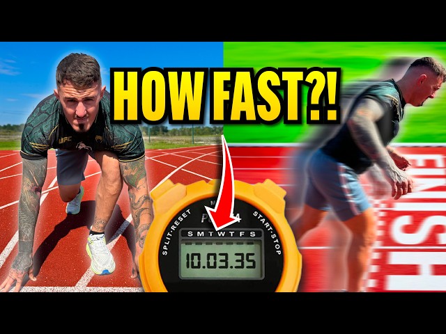 Can Tom Aspinall run the NFL Draft 40-yard dash time? | Test of a Heavyweight Champion | EP 2