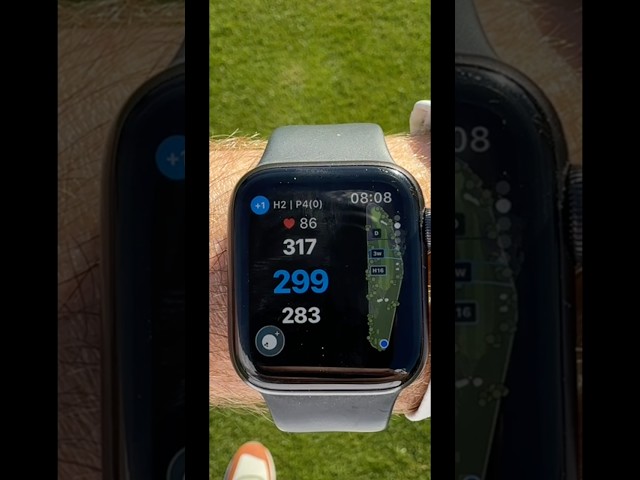 First impressions of the Shot Scope Apple Watch app