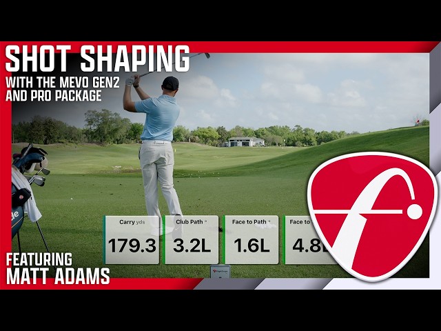 The Matt Adams Series: Shot Shaping with the FlightScope Mevo Gen2 and Pro Package ⛳️