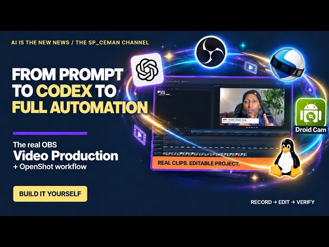 From Codex Prompt to Finished Video: The Free Automated Editing Workflow