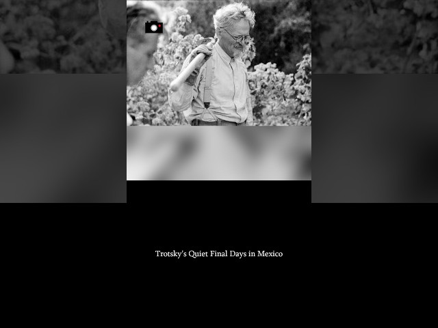 Trotsky's Quiet Final Days in Mexico