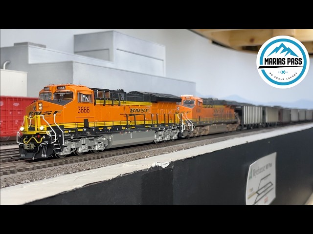 Layout Railfanning: New ET44ACH and Manned Helpers