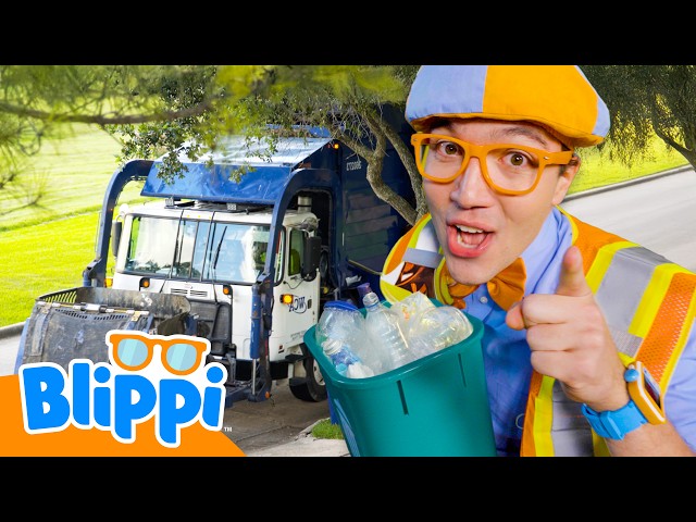 Blippi + Meekah's Garbage Truck Songs! 🚛 Blippi Songs 🎶| Educational Songs For Kids