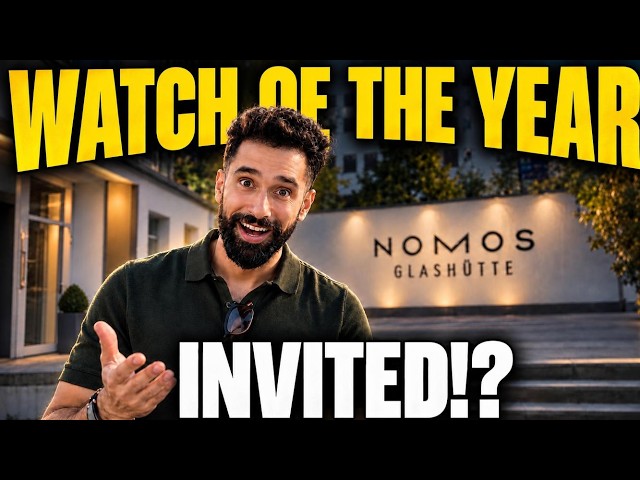 NOMOS Just Released THE Watch of The Year... And I Was Invited!?