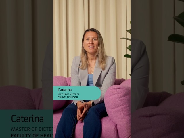 How Caterina found her purpose in dietetics