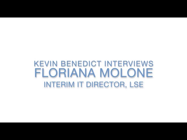 The IT Leadership Series: Interview with Floriana Molone