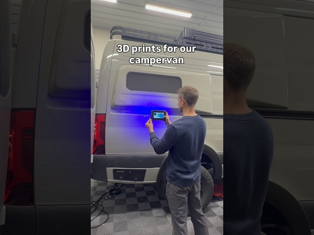Custom 3D Prints for our Van Build