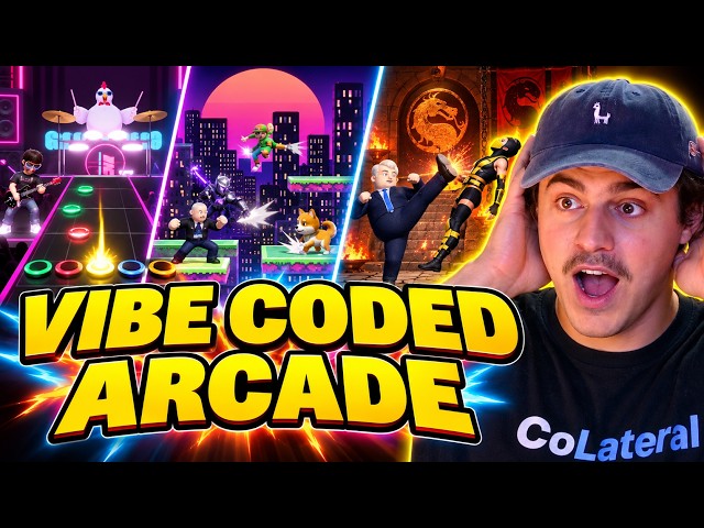 I Made Guitar Hero, Mortal Kombat, and Smash Bros with AI