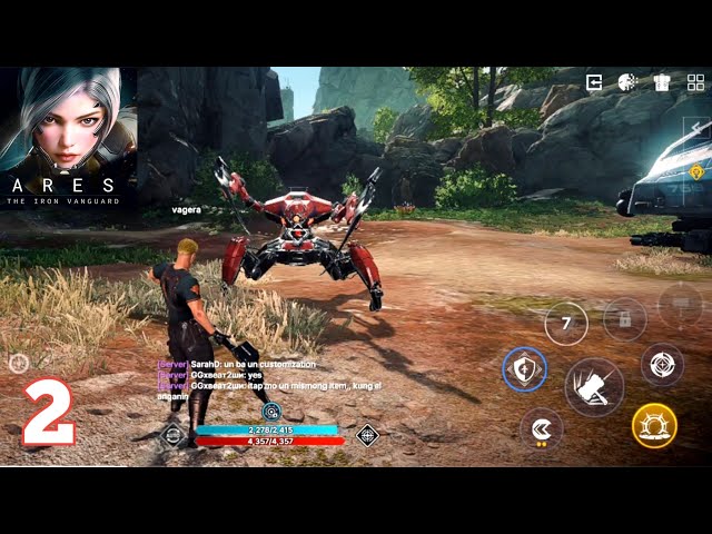 ARES: THE IRON VANGUARD GAMEPLAY ANDROID #2
