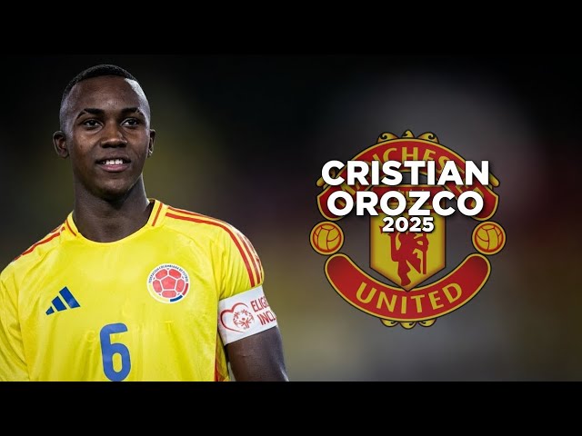 CRISTIAN OROZCO (HIGHLIGHTS) TO MANCHESTER UNITED#football #manchesterunited #efl #premierleague