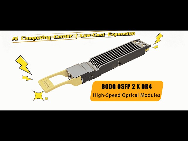 800G 0SFP 2X DR4 High-Speed Optical Modules