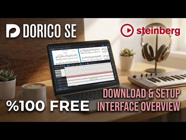 Dorico 6 SE Complete Guide: 100% FREE Pro Music Notation & DAW Setup 🎼