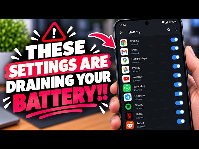 Make Your Android Battery Last Longer by Changing These Settings