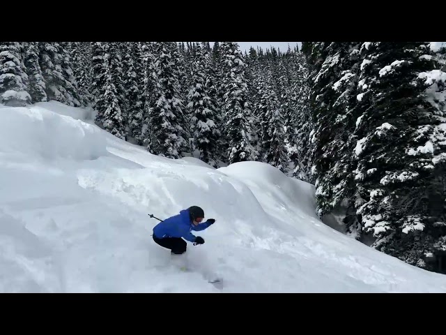 Maya jump in Whistler