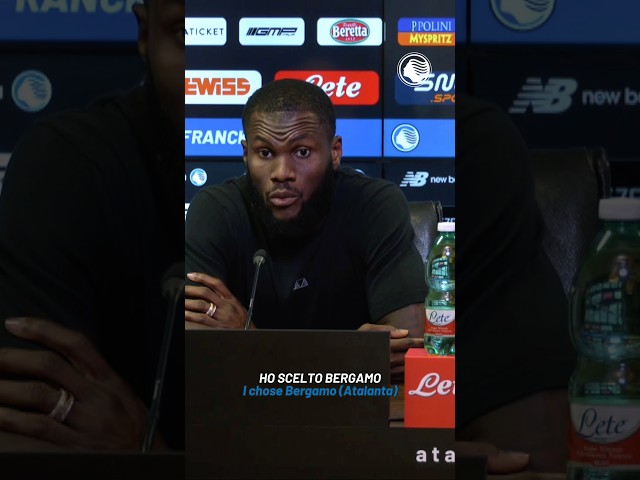 🎙️ “It was a choice from the heart” #Kessie #Atalanta