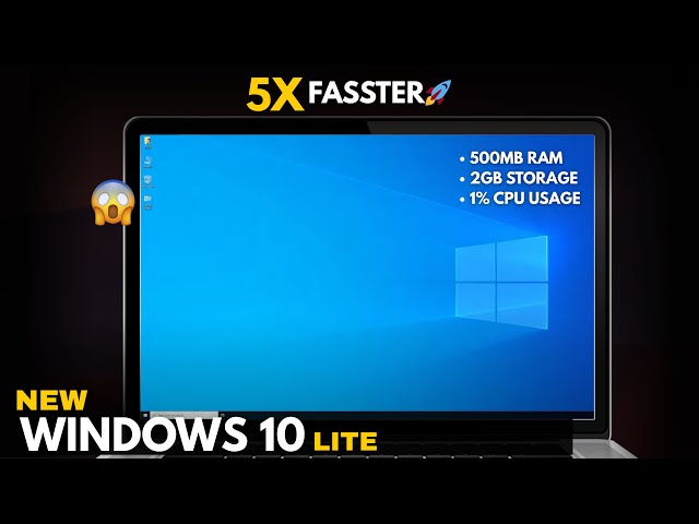 🚀 Secret Windows 10 Light Version you Can Use| Install Tiny10 on PC or Laptop (Step-by-Step Guide)