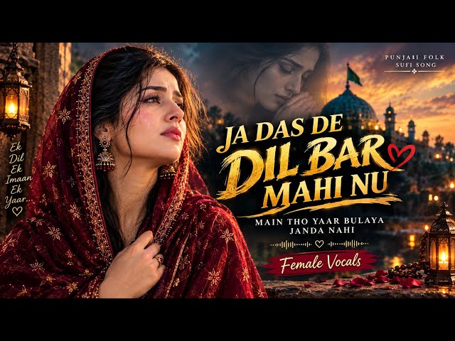 Ja Das De Dilbar Mahi Nu | Soul-Stirring Sufi Kalam | Female Vocals | SaeedLafz
