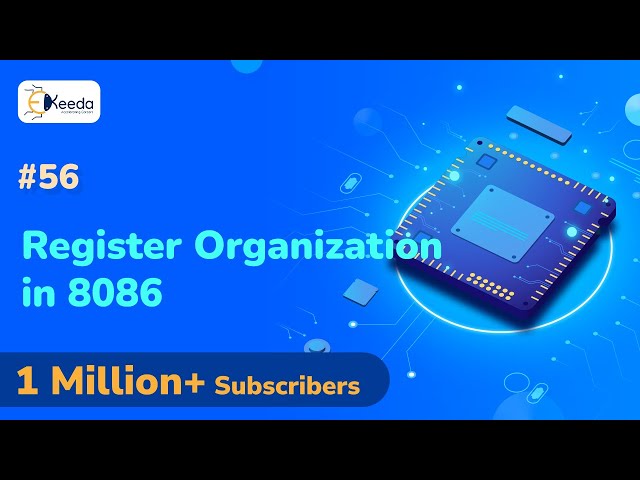 Register Organization in 8086 Microprocessor - 8086 Microprocessor - Microprocessor