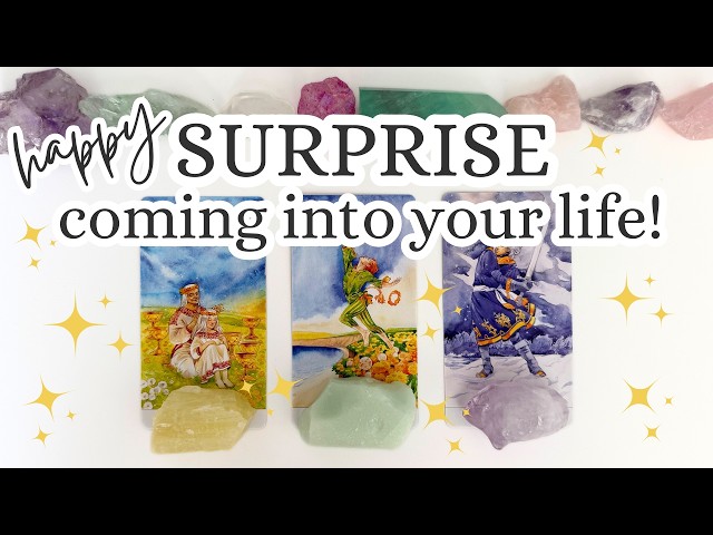 HAPPY SURPRISE coming into your life! 🔥🐴☀️🌕 Pick-a-card tarot reading