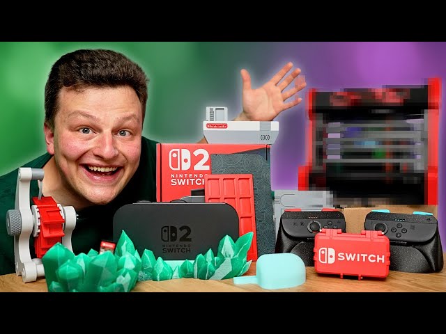 3D Printed NINTENDO SWITCH 2 Accessories