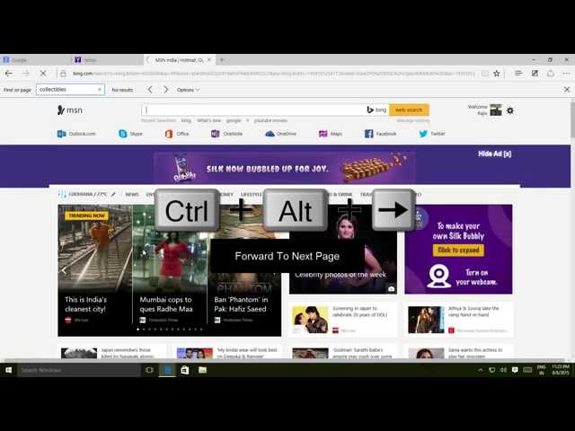 25 Best Microsoft Edge Browser Keyboard Shortcut Keys | Windows 10 Tutorial