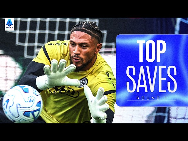 TOP SAVES 🧤 From the Serie A Round 1 | 2026/27