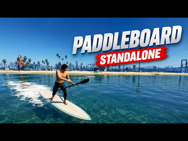 FiveM Paddleboard Script | Realistic Beach Activity for RP Servers