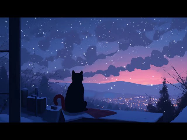 Cozy Winter ☃ Lofi Hip Hop Mix 🐾 Relax / sleep / healing [ Lofi Hip Hop - Lofi Music ]