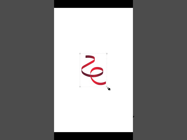 ❤️‍🔥The easiest way to make a ribbon in Illustrator.