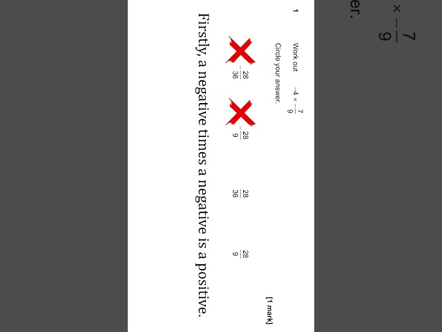 AQA Maths Past Paper Q1 - Full Videos On YouTube Channel