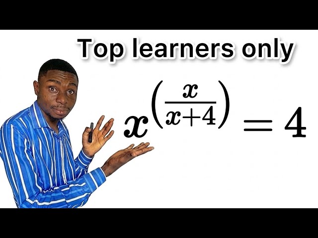 Can You Solve This Challenging Algebra Equation? | Only Top Math Learners Will Get It Right!
