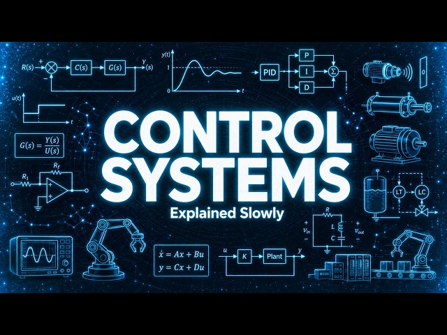 Every Confusing Thing About Control Systems Explained Slowly (For Sleep)