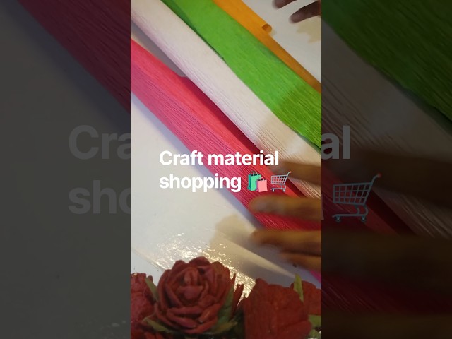 craft material shopping 🛒🛍️#shortvideo #reels #craft #doy