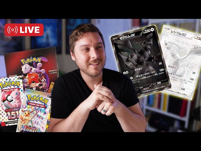 Reviewing *NEW* Black & White Pokémon Set, Q&A, & Pack Rips!