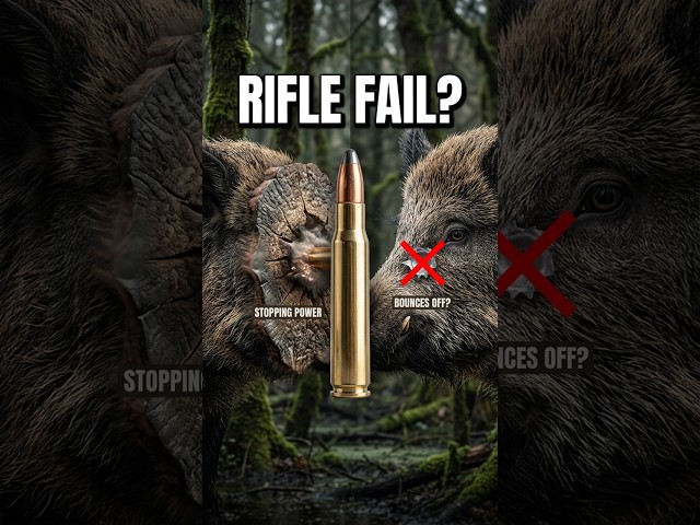 Why Your Current Rifle Might Fail On A Big Hog #hunting #hoghunting #outdoors