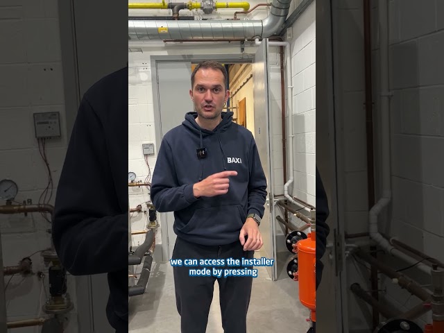 How to access Installer Mode on the Baxi Quinta Ace boiler - A quick tip from Baxi Trainer Chris