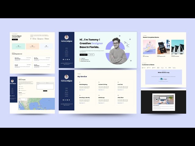 Portfolio Design In React.js Tutorial | Personal Portfolio React.js
