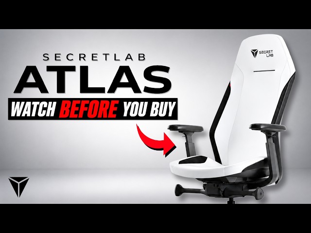 Secretlab ATLAS Ergonomic Chair BRUTALLY HONEST Review