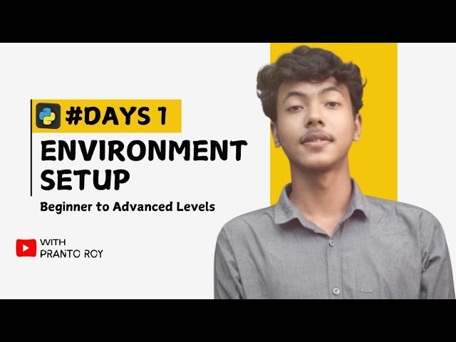 #1 Day, Python & PyCharm Environment Setup!