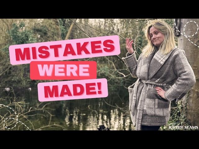I Thought Sewing This Coat Would Be EASY... I Was WRONG!!