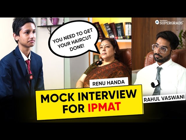 Mock Interview for IPMAT Exams 🔥| IPMAT 2026 Interview Strategy & Tips | IPMAT Interview Prep Tips