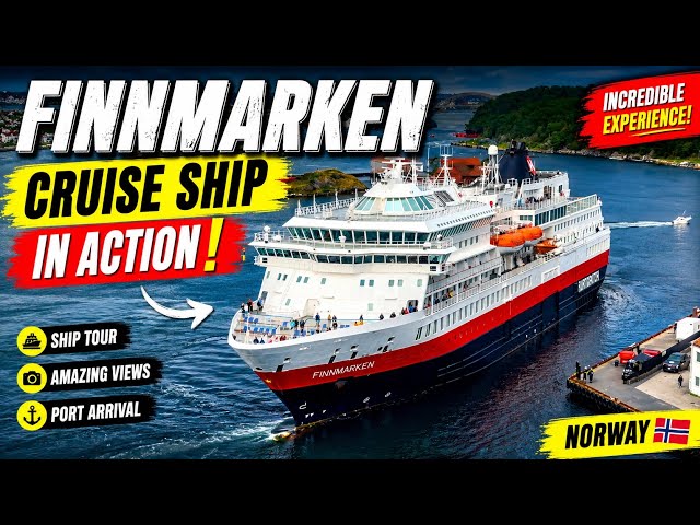 Finnmarken Hurtigruten Cruise Ship ||MS Otto Sverdrup